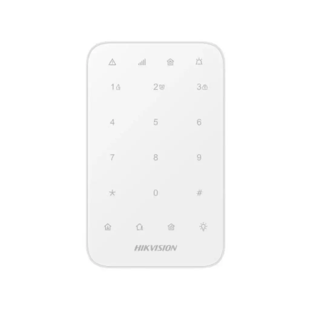 HIKVISION AX-Pro Wireless LED Keypad สำหรับชุดกันขโมยไร้สาย รุ่น DS-PK1-E-WB