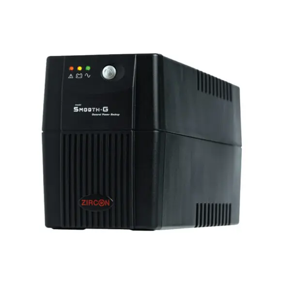 Zircon เครื่องสำรองไฟ Line Interactive UPS 1000VA/500W รุ่น SMOOTH-G 1000VA/500W