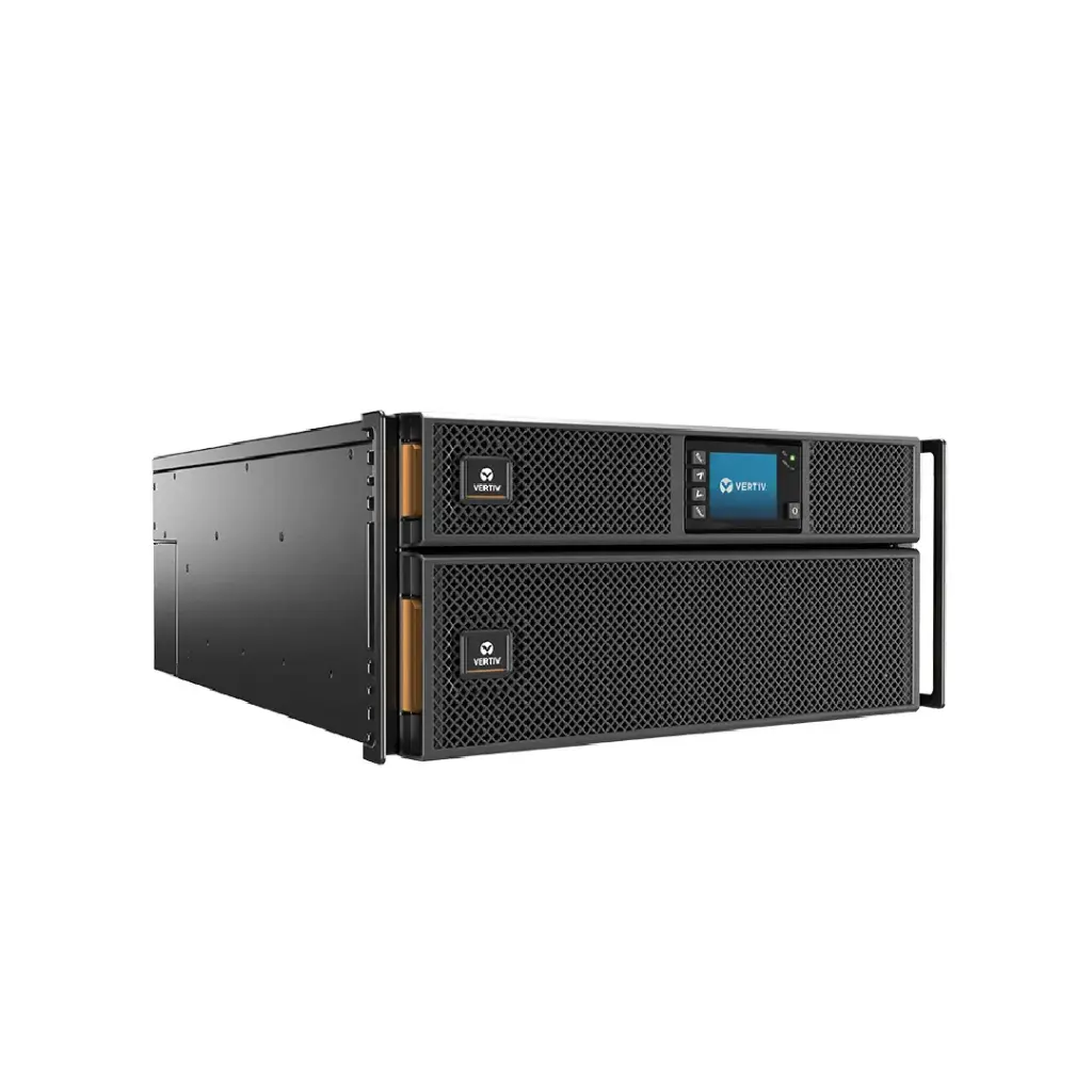 Vertiv UPS เครื่องสำรองไฟ 6000VA/6000W 230V, LCD, PF1.0, 5U, Liebert GXT5: On-Line รุ่น GXT5-6000IRT5UXLN