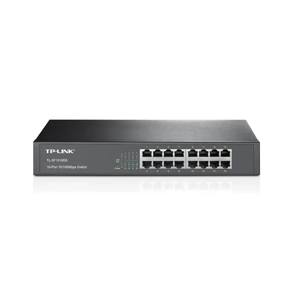 TP-LINK 16-Port 10/100Mbps Desktop/Rackmount Switch รุ่น TL-SF1016DS