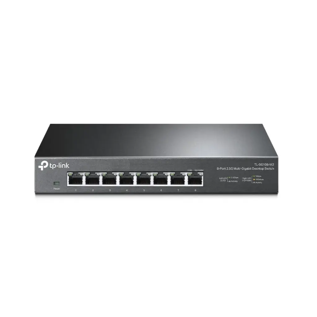 TP-LINK 8-Port 2.5G Desktop Switch รุ่น TL-SG108-M2