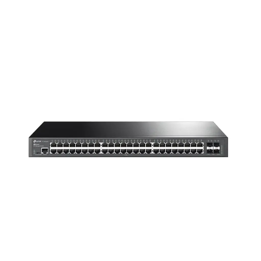 TP-LINK JetStream 48-Port Gigabit L2+ Managed Switch with 4 10GE SFP+ Slots รุ่น TL-SG3452X