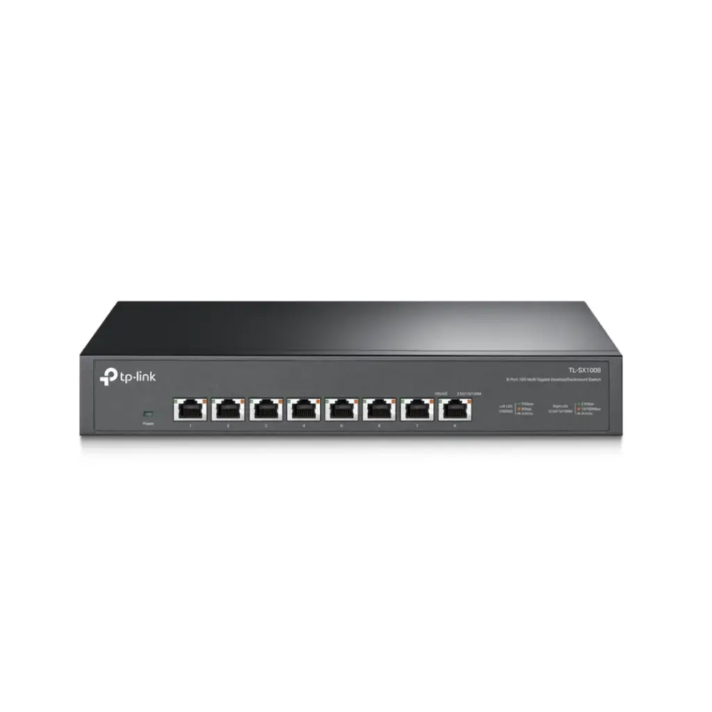 TP-LINK 8-Port 10G Desktop/Rackmount Switch รุ่น TL-SX1008