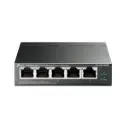 TP-LINK 5-Port Gigabit Easy Smart Switch with 4-Port PoE+ รุ่น TL-SG105PE
