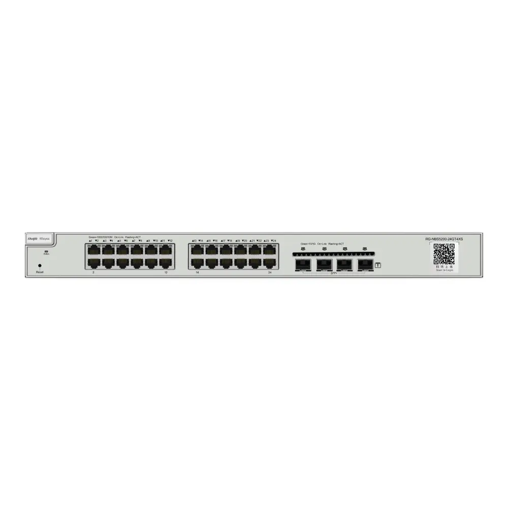 RUIJIE|REYEE 24-Port L2+ Managed 10G Switch รุ่น RG-NBS5200-24GT4XS