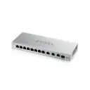 ZYXEL 12-Port Web-Managed Multi-Gigabit Switch includes 3-Port 10G and 1-Port 10G SFP+ รุ่น XGS1250-12