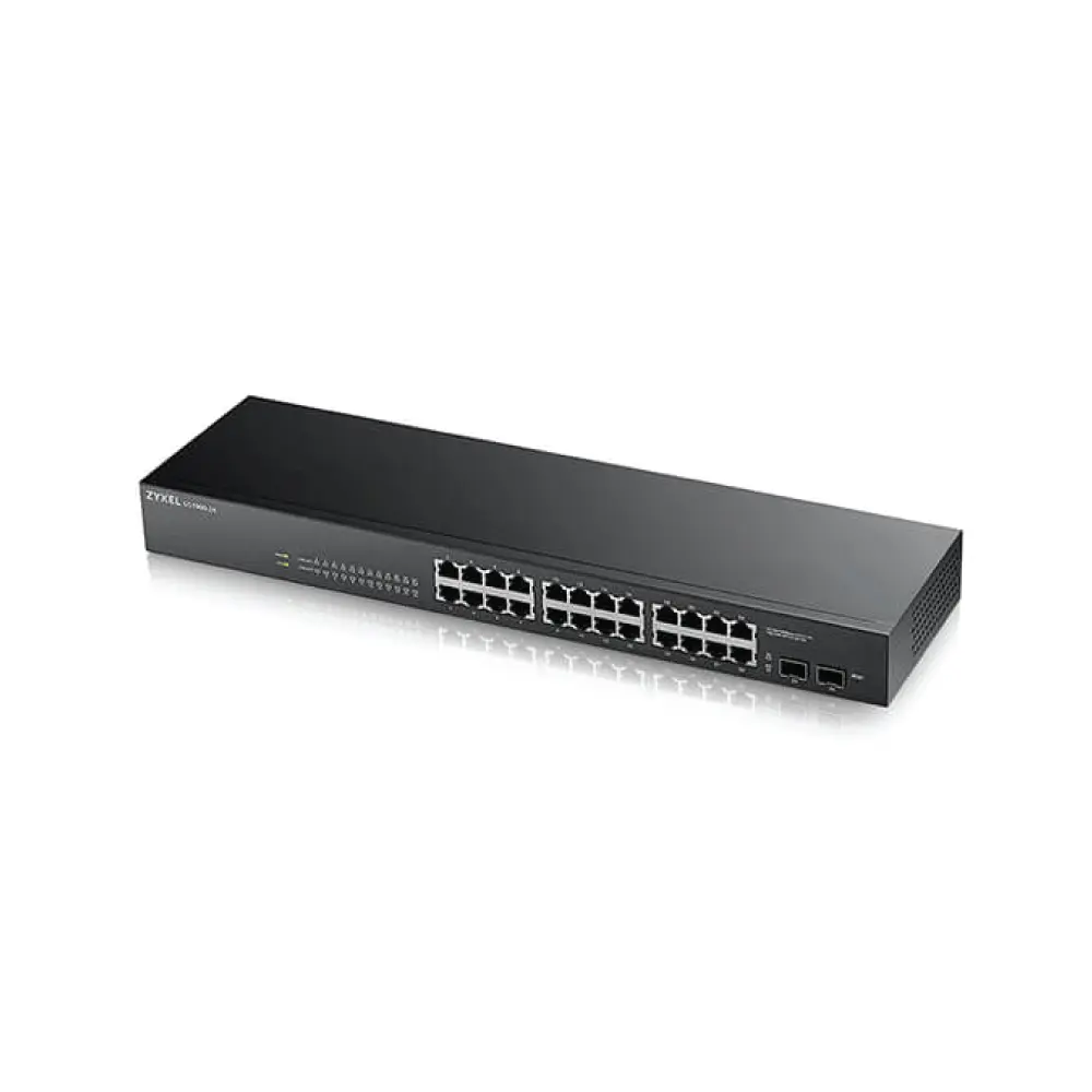 ZYXEL 24-port GbE Smart Managed Switch รุ่น GS1900-24