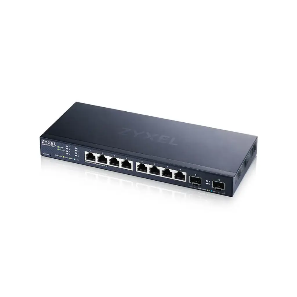 ZYXEL 8-port 2.5GbE Smart Managed Switch with 2 SFP+ Uplink รุ่น XMG1915-10E
