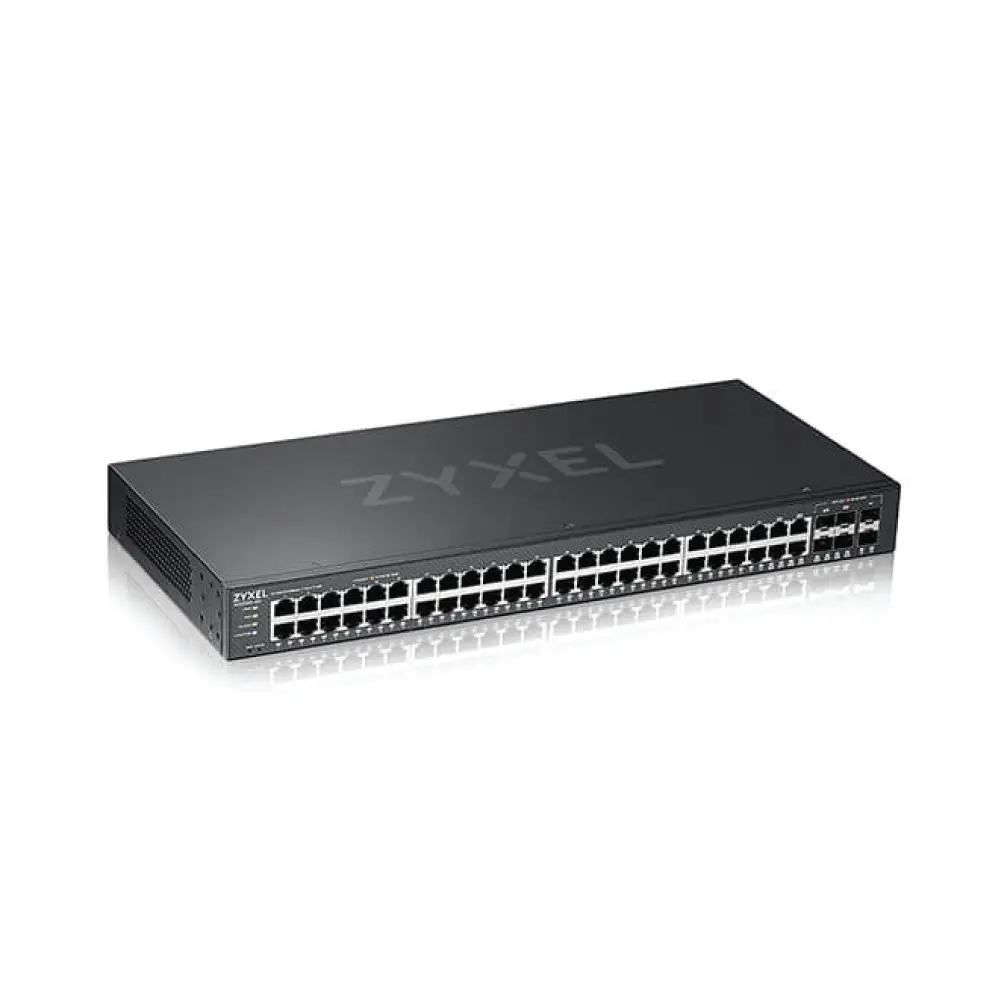 ZYXEL 48-port GbE L2+ Switch with GbE Uplink รุ่น GS2220-50