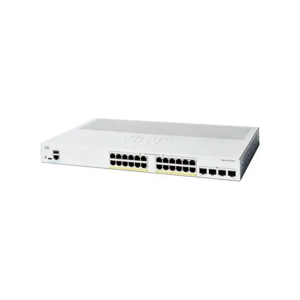 Cisco Catalyst 1300 24-port GE, PoE, 4x1G SFP รุ่น C1300-24P-4G