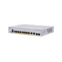 Cisco CBS350 Managed 8-port GE, PoE, 2x1G Combo รุ่น CBS350-8P-2G-EU