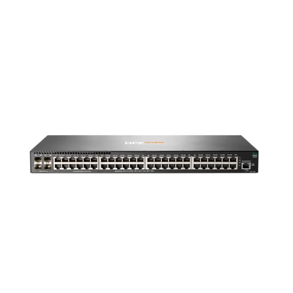 Aruba 2930F 48G 4SFP Switch (48 x 10/100/1000 ports, 4 SFP ports) (JL260A)