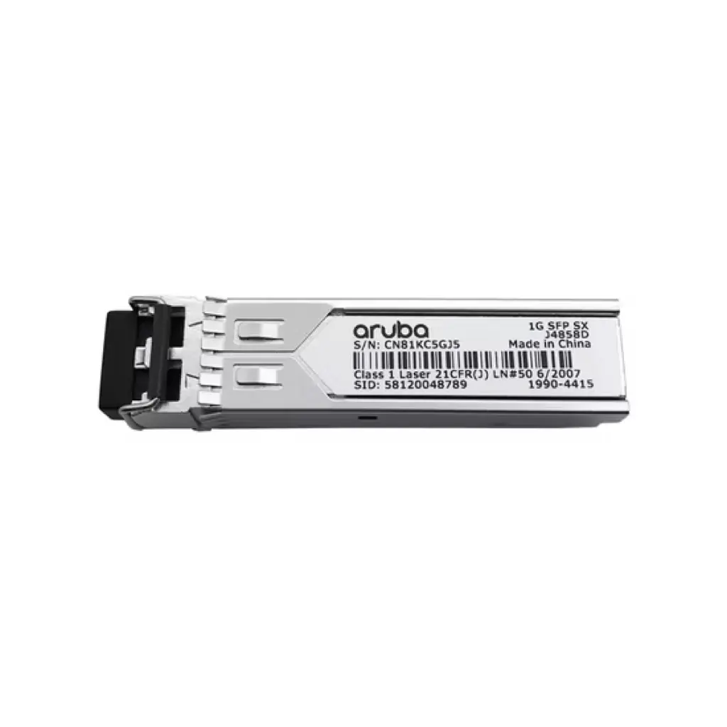 Aruba 1G SFP LC SX 500m MMF Transceiver Multi-Mode (J4858D)