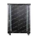 GLINK ตู้แร็ค 15U ลึก 80 ซม. ขนาด 60x80x85.5 ซม. รุ่น GC15U(80CM)(แถมฟรี! ถาด 1 ใบ พัดลม 1 ชุด) (สีดำ)(24483)