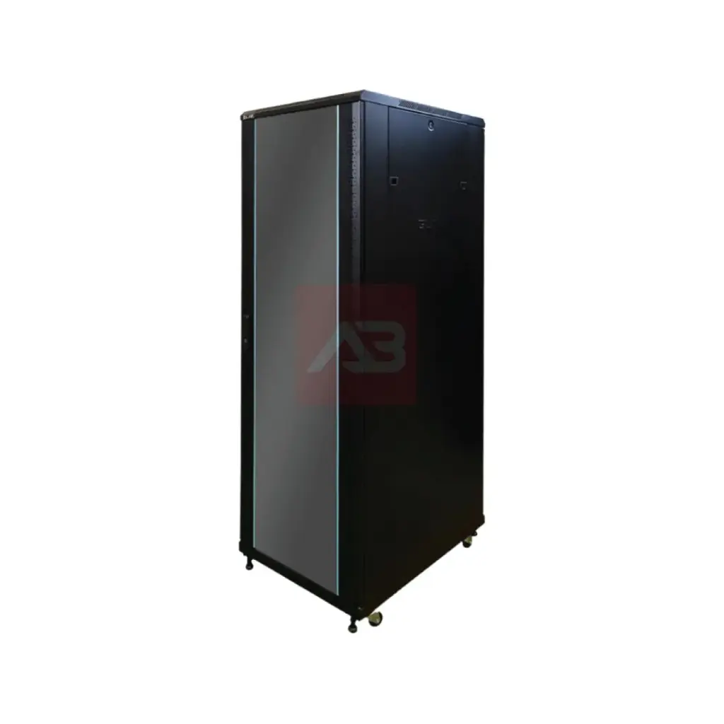 GLINK ตู้แร็ค 36U ลึก 80 ซม. ขนาด 60x80x178.8 ซม. รุ่น GC36U(80CM)(แถมฟรี! ถาด 1 ใบ พัดลม 1 ชุด) (สีดำ)(24199)