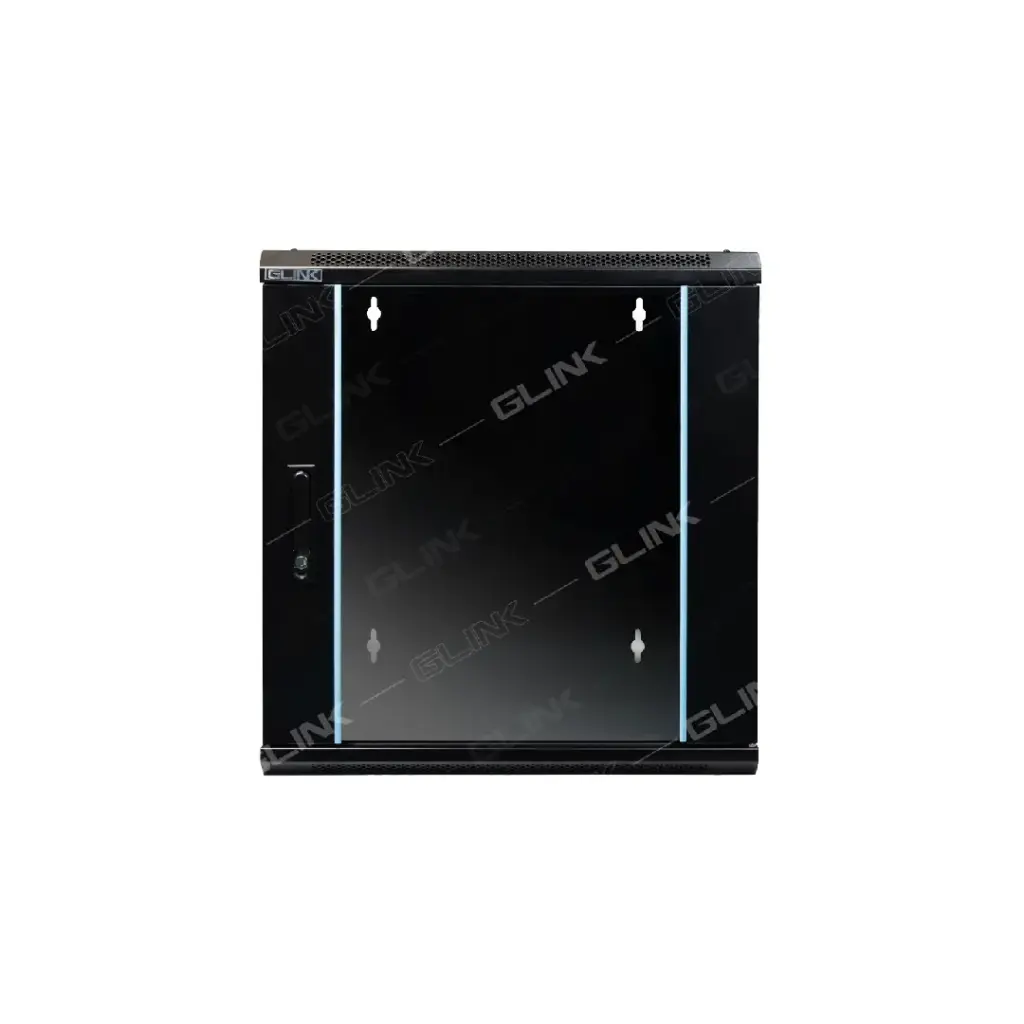 GLINK ตู้แร็ค 12U ลึก 40+10 ซม. (Double) ขนาด 60x50x63.5 ซม. รุ่น GC12U(40+10CM)(แถมฟรี! ถาด 1 ใบ) (สีดำ)(24996)