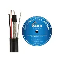 GLINK สาย RG6 มีไฟ มีสลิง ชิลด์ 95 % (500 M)  รุ่น RG6PWSL500(19481)