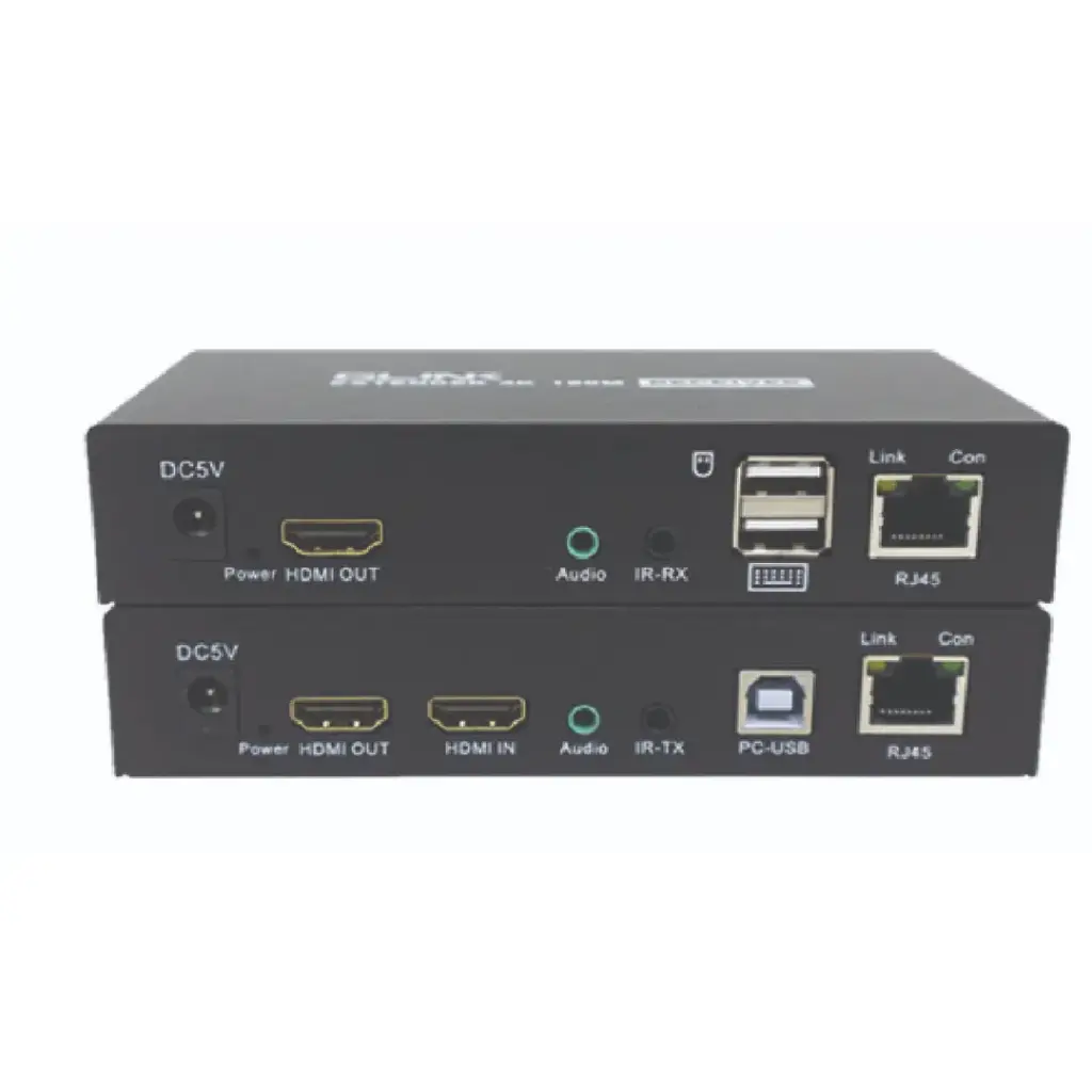 GLINK HDMI with USB to LAN Extender 120M 4K รุ่น GL-040 (25140)