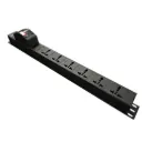PowerConneX ปลั๊กพ่วงสำหรับตู้แร็ค 6 ช่อง (สายยาว 3 เมตร)(3,750W)(15A) รุ่น PXB5PHNNB-UL06