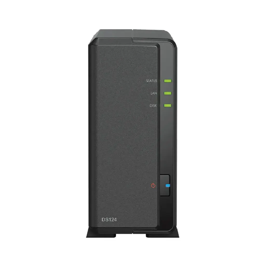 Synology NAS 1-bay DiskStation รุ่น DS124 (ไม่รวมฮาร์ดดิส)
