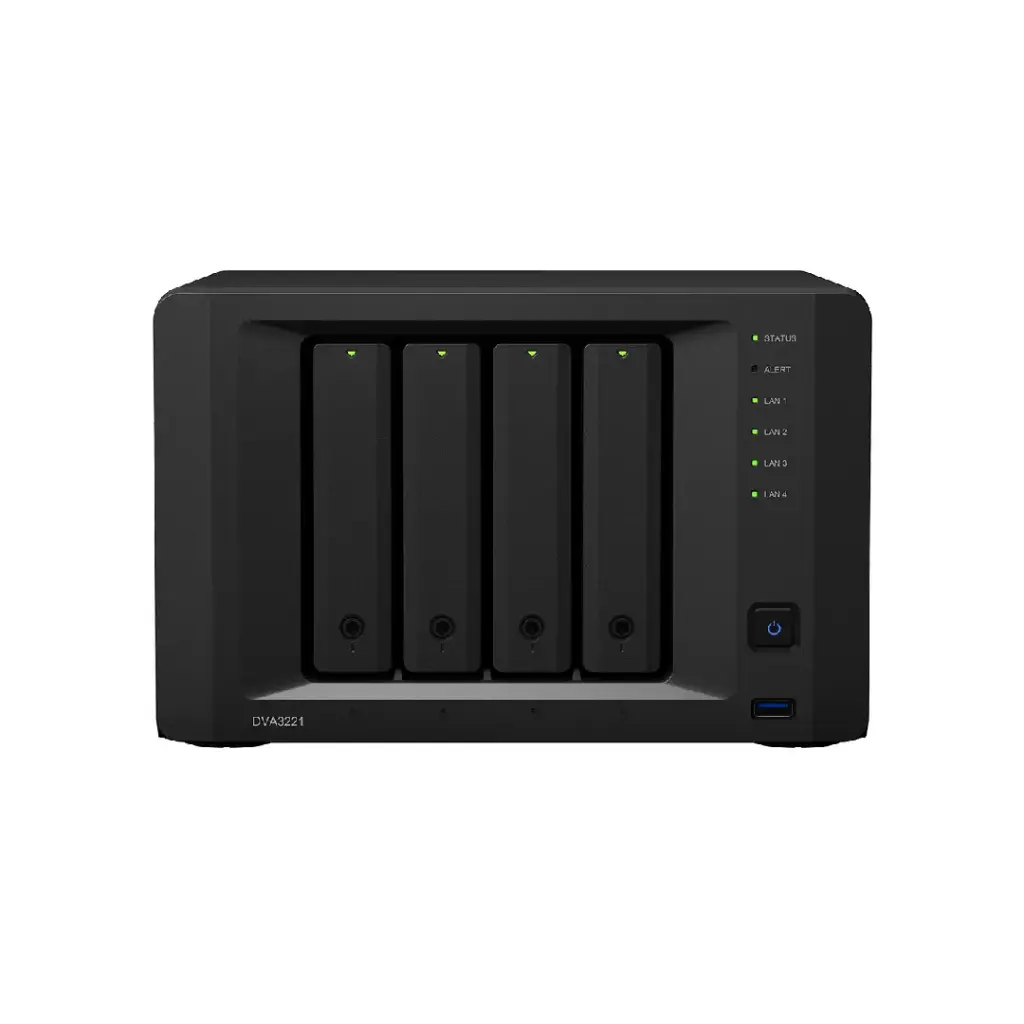 Synology เครื่องบันทึก 32 ช่อง รุ่น DVA3221 (4-bay)