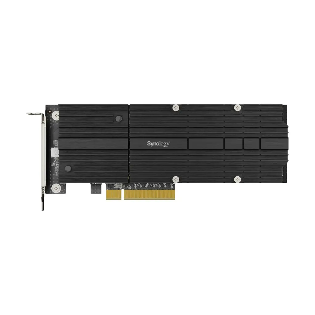 Synology PCIe 3.0 x8 adapter card to support both 2280 / 22110 M.2 NVMe SSD รุ่น M2D20