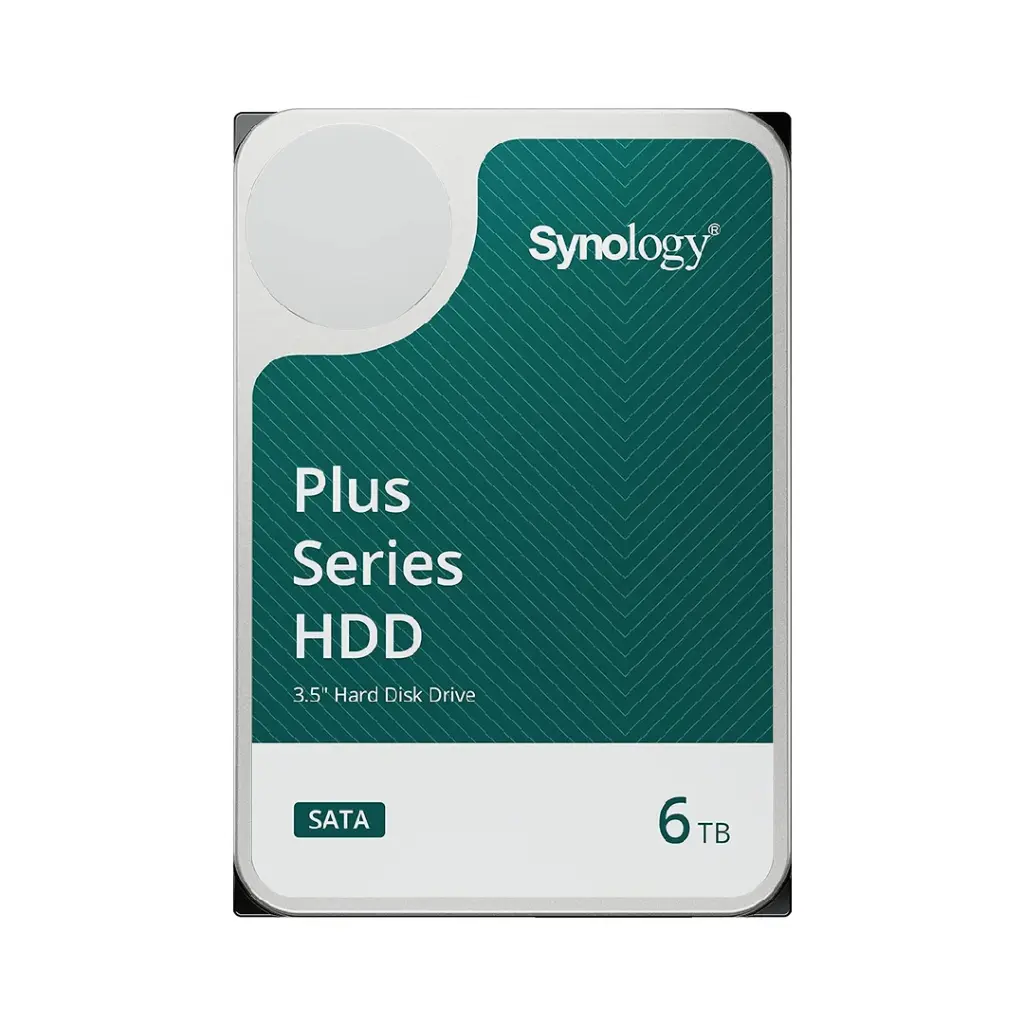 Synology 6TB 3.5” Plus Series Harddrive SATA HDD รุ่น HAT3300-6T