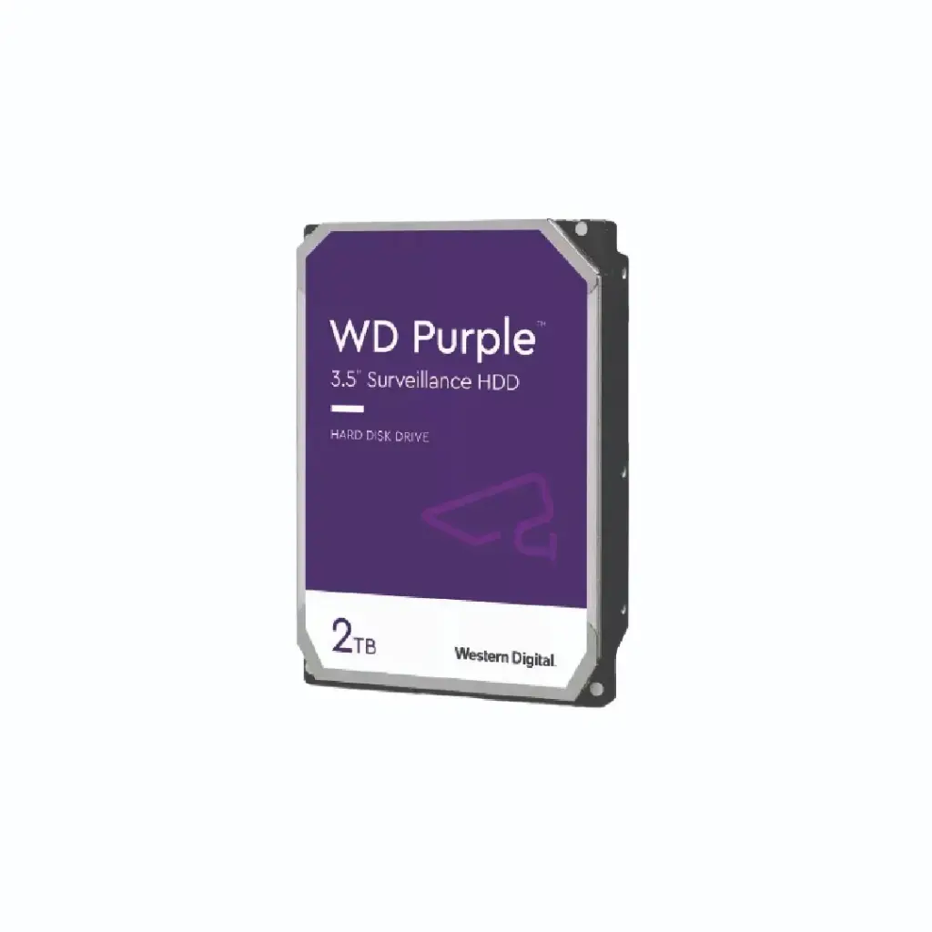WD Purple ฮาร์ดดิส 2 TB รุ่น WD23PURZ (สำหรับ CCTV)