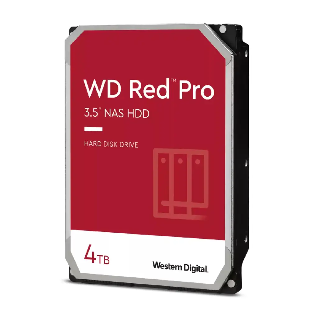 WD Red Pro ฮาร์ดดิส 4 TB รุ่น WD4005FFBX (สำหรับ NAS)