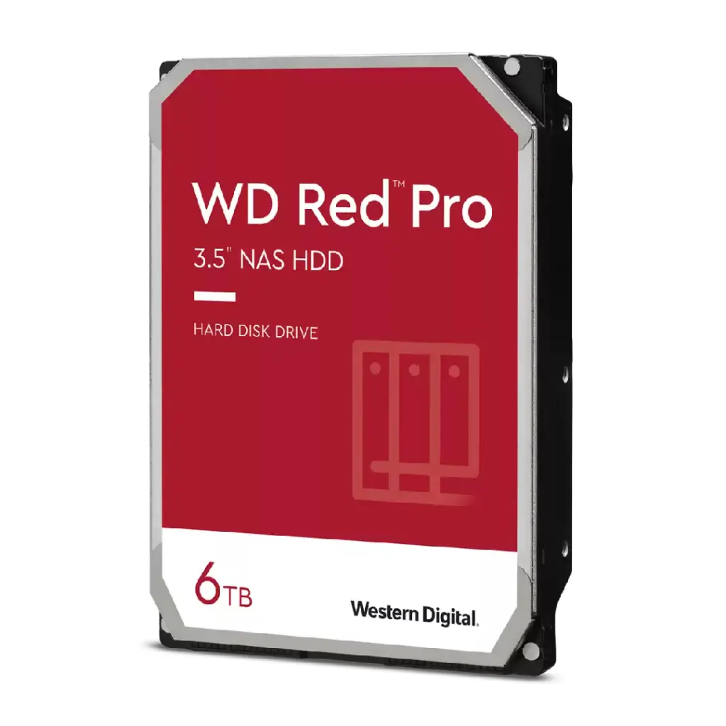WD Red Pro ฮาร์ดดิส 6 TB รุ่น WD6005FFBX (สำหรับ NAS)