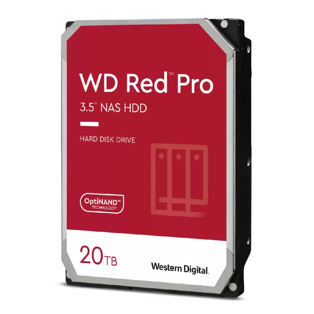 WD Red Pro ฮาร์ดดิส 20 TB รุ่น WD201KFGX (สำหรับ NAS)