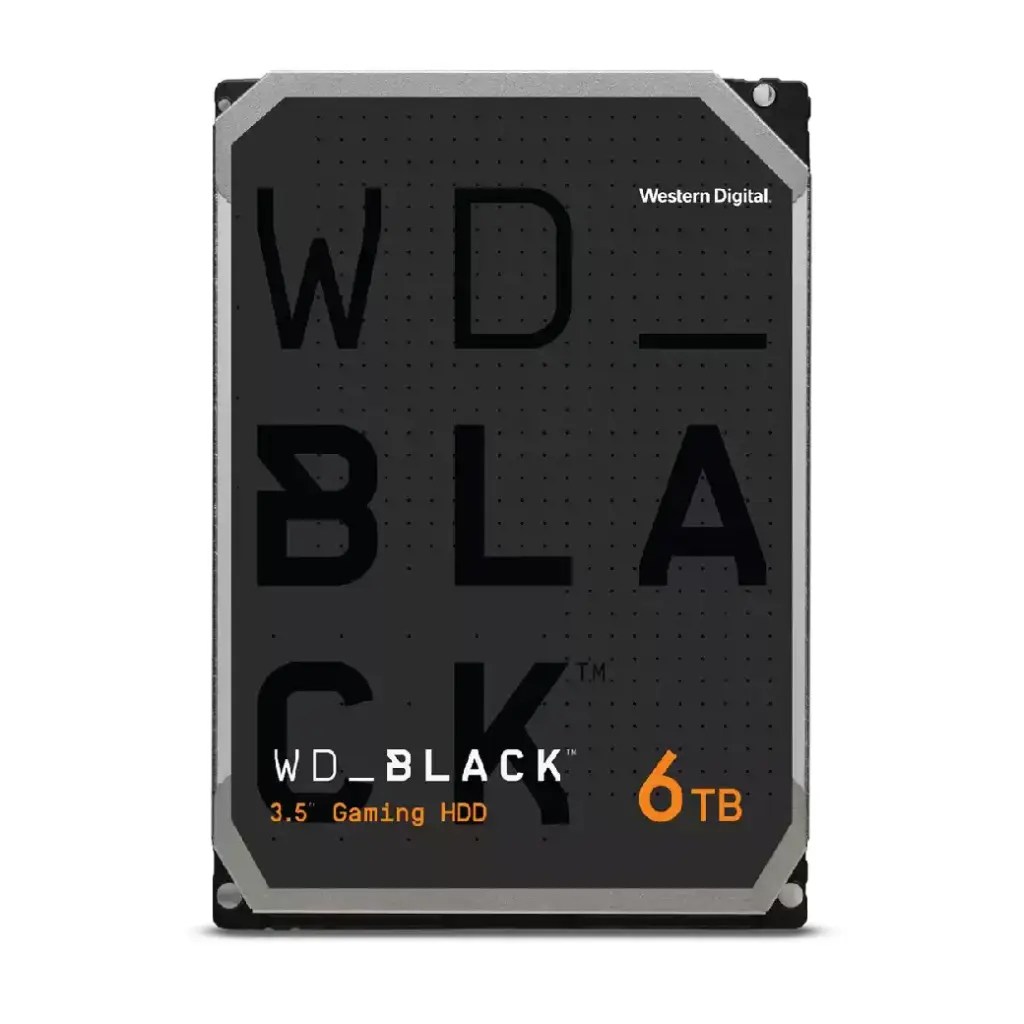 WD BLACK ฮาร์ดดิสก์ 6TB 7200RPM SATA3(6Gb/s) 128MB รุ่น WD6004FZWX