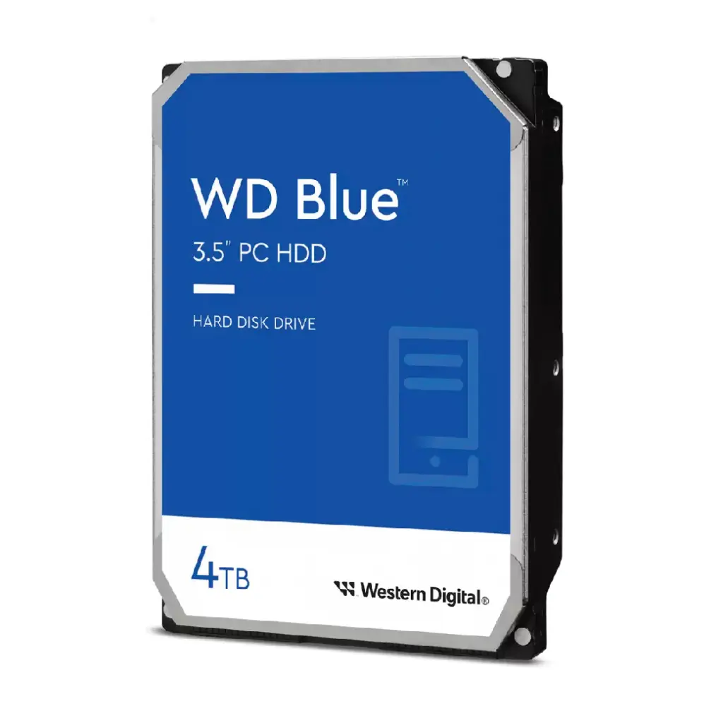 WD BLUE ฮาร์ดดิสก์ 4TB 5400RPM SATA3(6Gb/s) 256MB รุ่น WD40EZAX