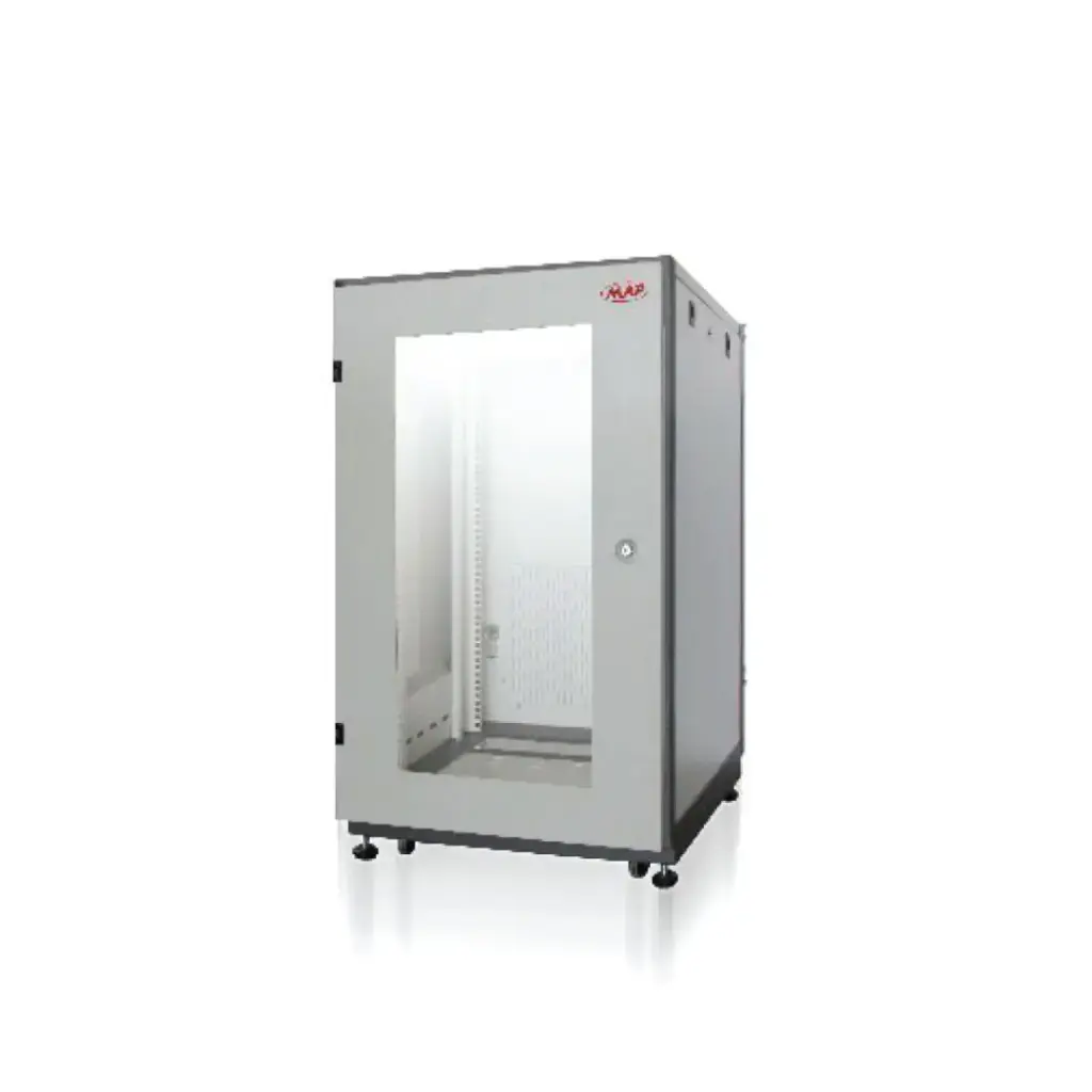MAP ตู้ RACK 15U ลึก 60 cm. (60x60x85 cm.) 19″ Modern Close Rack Series. AC รุ่น M3-60615
