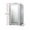 MAP ตู้ RACK 42U ลึก 100 cm.(60x100x205 cm.) 19" Modern Close Rack Serie. AC รุ่น M3-61042