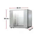 MAP ตู้ RACK 15U ลึก 80 cm.(80x80x85 cm.) 19" Modern Close Rack Serie. AC รุ่น M3-80815