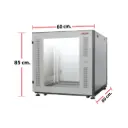 MAP ตู้ RACK 15U ลึก 80 cm.(60x80x85 cm.) 19" Modern Close Rack Serie. MI รุ่น M4-60815