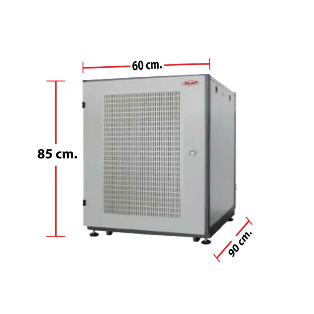 MAP ตู้ RACK 15U ลึก 90 cm.(60x90x85 cm.) 19" Modern Close Rack Serie. PF รุ่น M5-60915