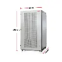 MAP ตู้ RACK 42U ลึก 100 cm.(60x100x205 cm.) 19" Modern Close Rack Serie. PF รุ่น M5-61042