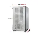 MAP ตู้ RACK 42U ลึก 110 cm.(60x110x205 cm.) 19" Modern Close Rack Serie. PF รุ่น M5-61142