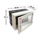 MAP ตู้ RACK 12U ลึก 50 cm.(60×50x59 cm.) 19" Modern Wall Rack Serie. MI รุ่น M2-60512