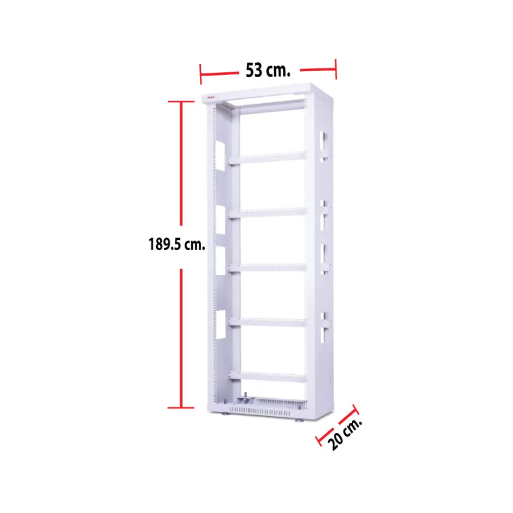 MAP ตู้ RACK 39U ลึก 20 cm.(53x20x189.5 cm.)21″ Modern ETSI Series. M0 ลึก 20 cm. รุ่น M0-62139