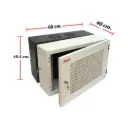 MAP ตู้ RACK 9U ลึก 40 cm.(60×40x45.5 cm.) 19" Modern Wall Rack Serie. PF รุ่น M1-60409P