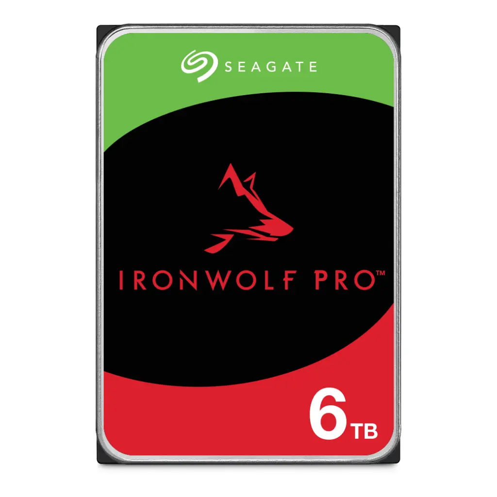 SEAGATE IronWolf Pro HDD 3.5" 6TB SATA-III 7200rpm Cache 256MB รุ่น ST6000NT001