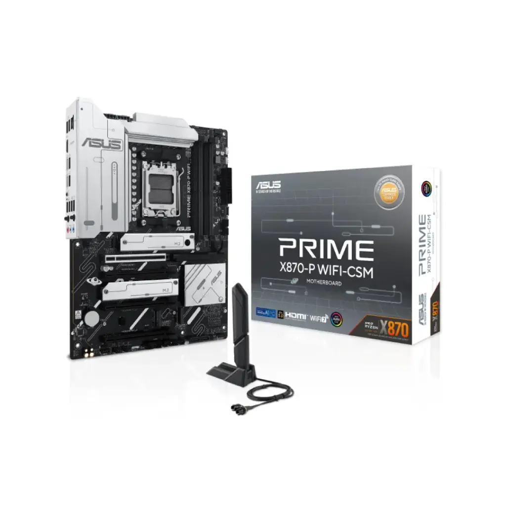 ASUS เมนบอร์ด AMD X870 รุ่น PRIME X870-P WIFI-CSM 