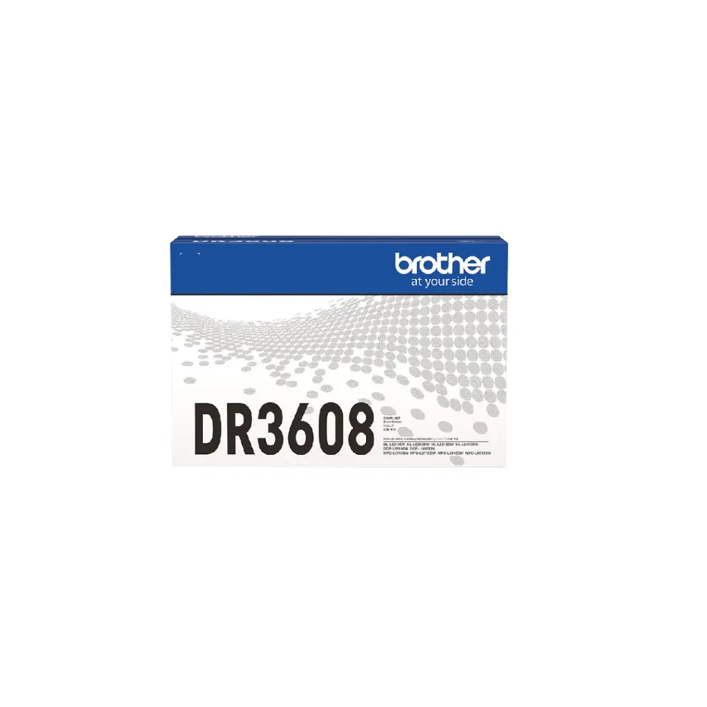Brother ตลับแม่พิมพ์ (ดรัม) (Black) รุ่น DR-3608 (ใช้กับเครื่องพิมพ์รุ่น HL-L5210DN/HL-L6210DW/HL-L6415DW/DCP-L5510DN/MFCL5915DW/MFCL6915DW)