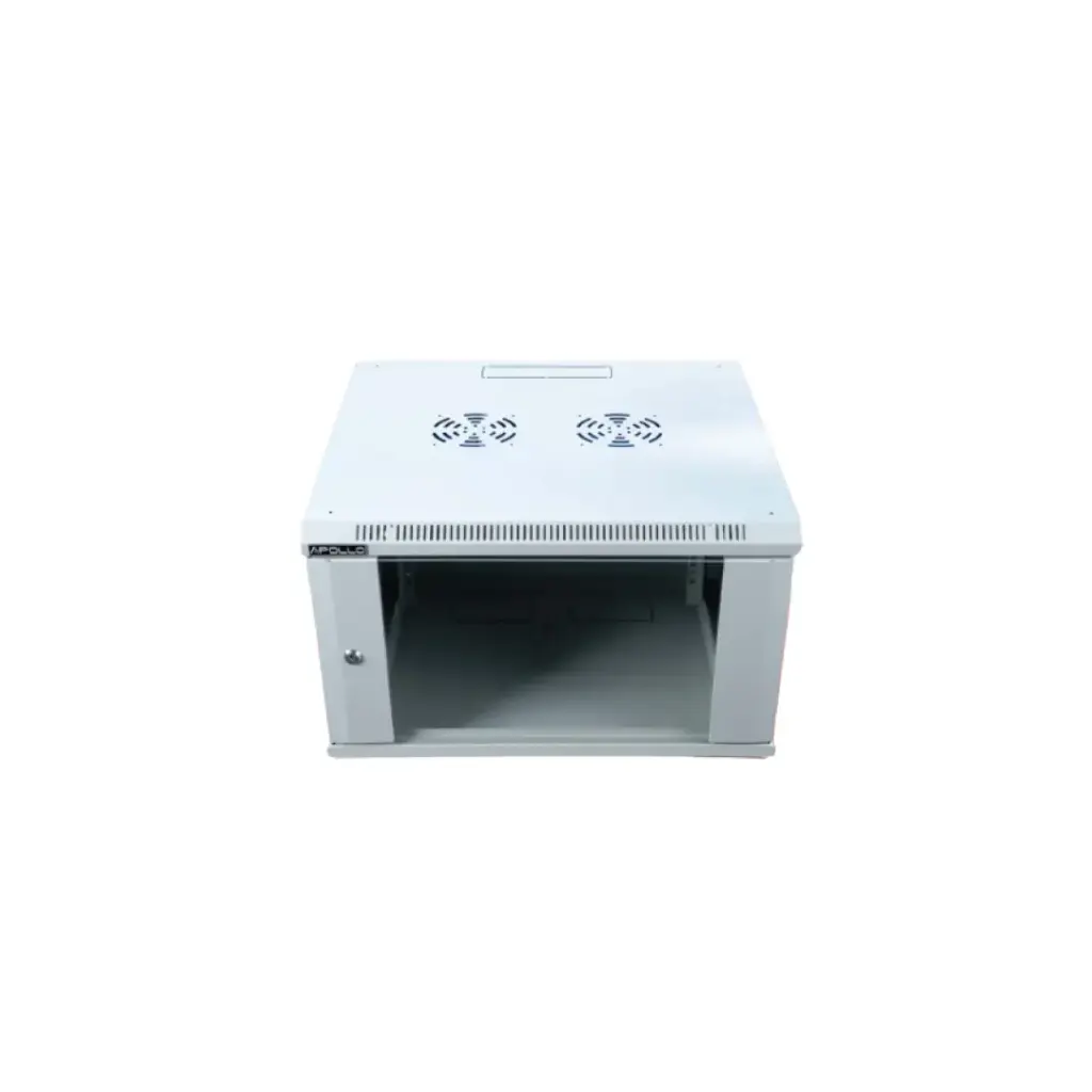 APOLLO ตู้แร็ค 6U ลึก 45 cm. (สีขาว) รุ่น ACR-6U45-WH