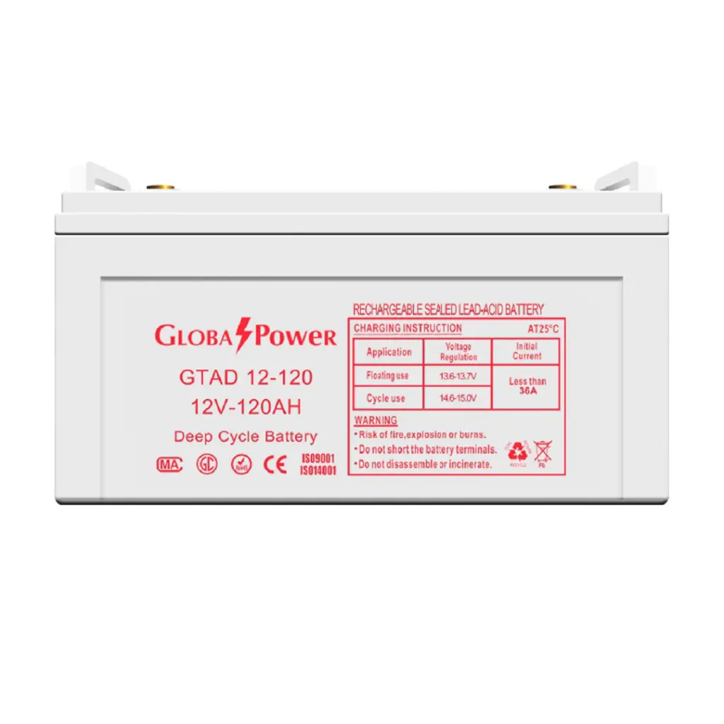 Global Power Battery Deep Cycle DC12V120AH รุ่น GTAD12-120
