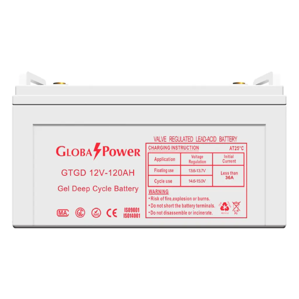 Global Power Battery GEL Deep Cycle DC12V120AH รุ่น GTGD12-120