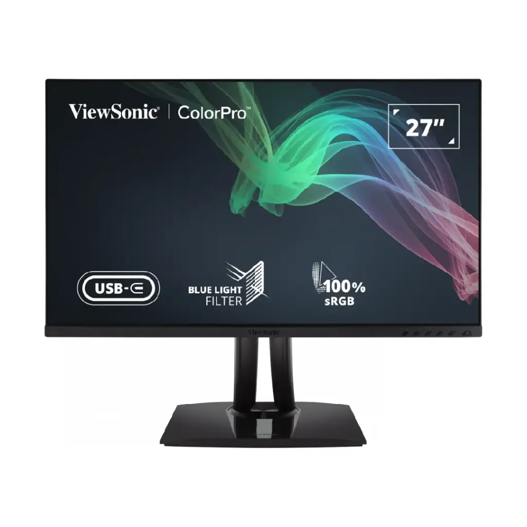 ViewSonic จอมอนิเตอร์ 27" 4K(3840x2160)(UHD) 60Hz SuperClear IPS panel รุ่น VP2756-4K 